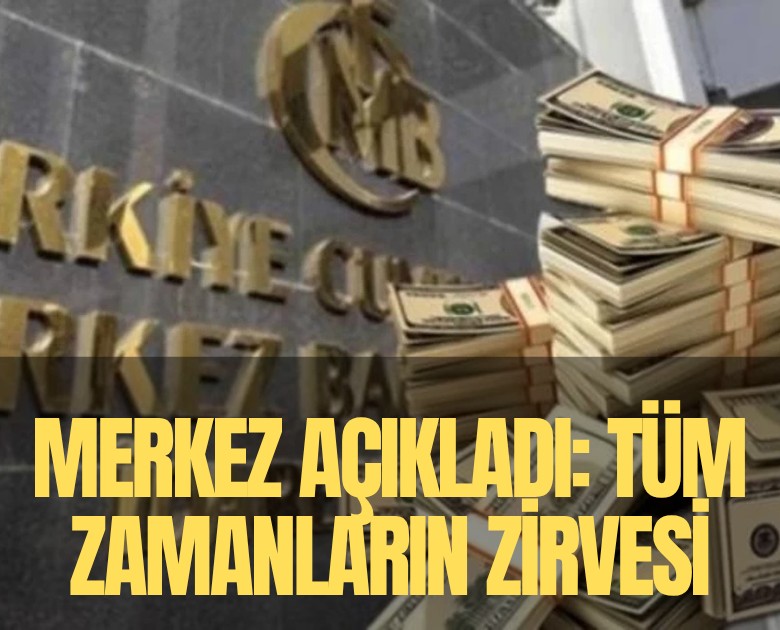 Merkez açıkladı: Türkiye'nin dış borcu rekor kırdı
