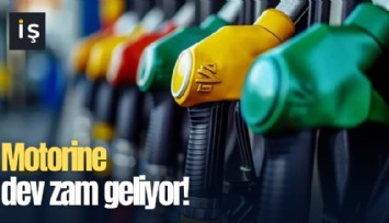 Motorine dev zam geliyor!