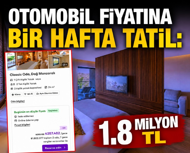 Otomobil fiyatına bir hafta tatil: 1.8 milyon TL