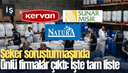 Şeker soruşturmasında ünlü firmalar çıktı: İşte tam liste