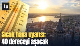 Sıcak hava uyarısı: 40 dereceyi aşacak