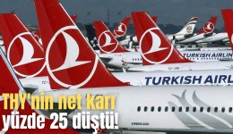 THY'nin net karı yüzde 25 düştü!