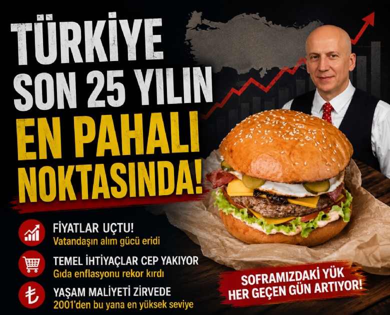 Türkiye son 25 yılın en pahalı noktasında
