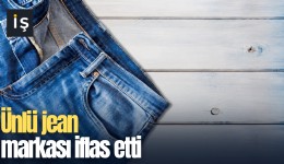 Ünlü jean markası iflas etti