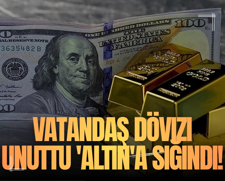 Vatandaş dövizi unuttu 'altın'a sığındı!