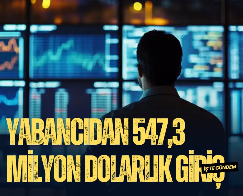 Yabancıdan 547,3 milyon dolarlık varlık girişi