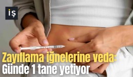 Zayıflama iğnelerine veda: Günde 1 tane yetiyor