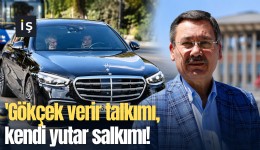 'Gökçek verir talkımı, kendi yutar salkımı!