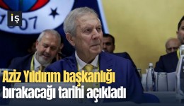 Aziz Yıldırım başkanlığı bırakacağı tarihi açıkladı