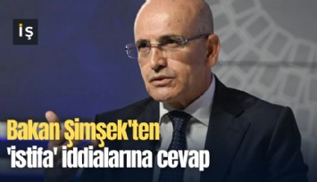 Bakan Şimşek'ten 'istifa' iddialarına cevap