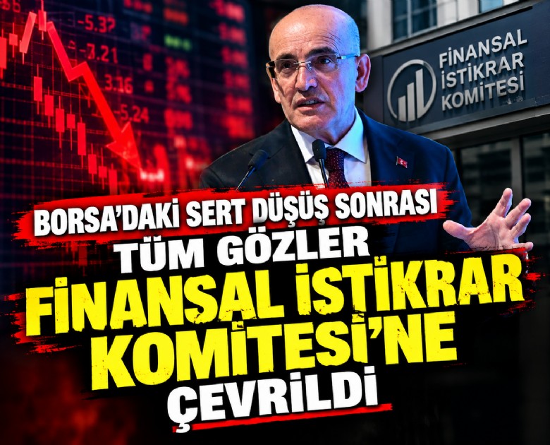 Borsadaki sert düşüş sonrası tüm gözler Finansal İstikrar Komitesi'ne çevrildi