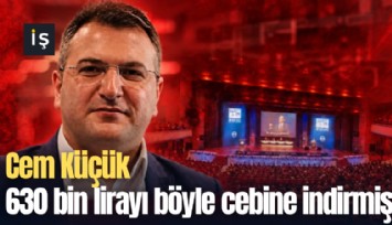 Cem Küçük 630 bin lirayı böyle cebine indirmiş
