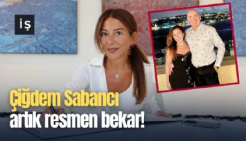 Çiğdem Sabancı artık resmen bekar!