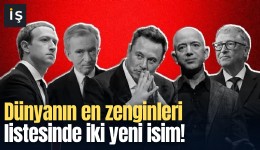 Dünyanın en zenginleri listesinde iki yeni isim!