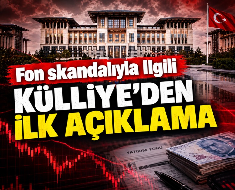 Fon skandalıyla ilgili Külliye'den ilk açıklama