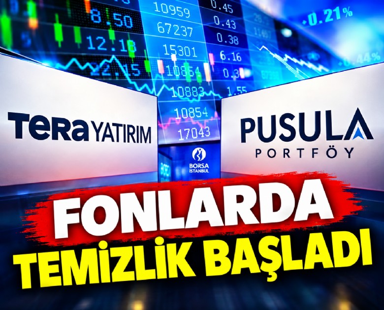 Fonlarda temizlik başladı