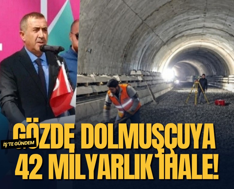 Gözde dolmuşçuya 42 milyarlık ihale!