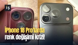İPhone 18 Pro'larda renk değişimi krizi!