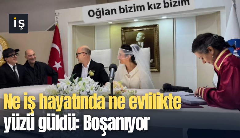 Ne iş hayatında ne evlilikte yüzü güldü: Boşanıyor