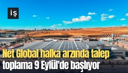Net Global halka arzında talep toplama 9 Eylül'de başlıyor
