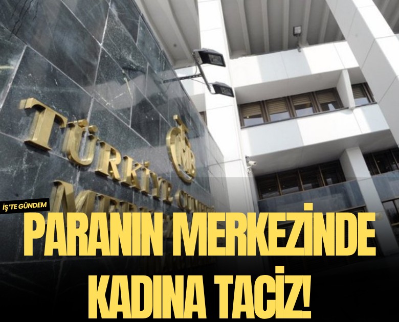 Paranın merkezinde kadına taciz!