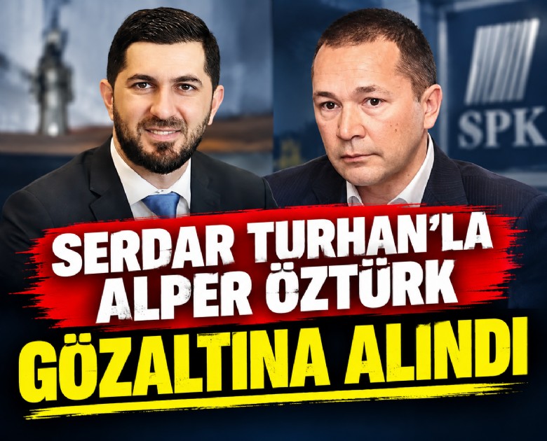 Serdar Turhan'la Alper Öztürk gözaltına alındı