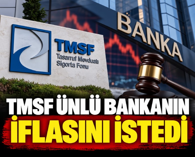 TMSF ünlü bankanın iflasını istedi