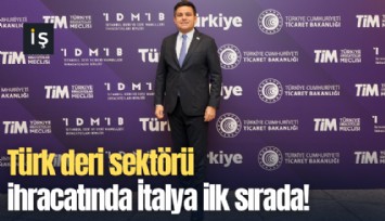 Türk deri sektörü ihracatında İtalya ilk sırada