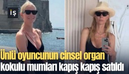 Ünlü oyuncunun cinsel organ kokulu mumları kapış kapış satıldı