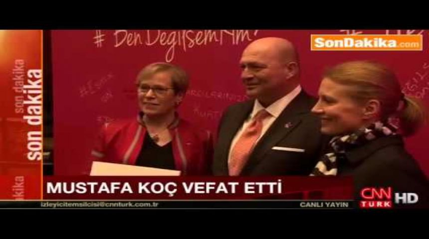 Mustafa Koç'un cenaze programı belli oldu