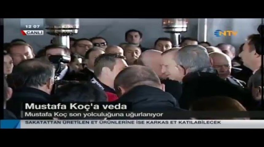 Mustafa Koç'a veda