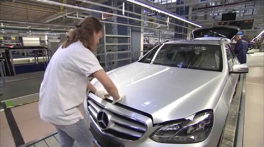 2016 Mercedes-Benz E-Class Production
