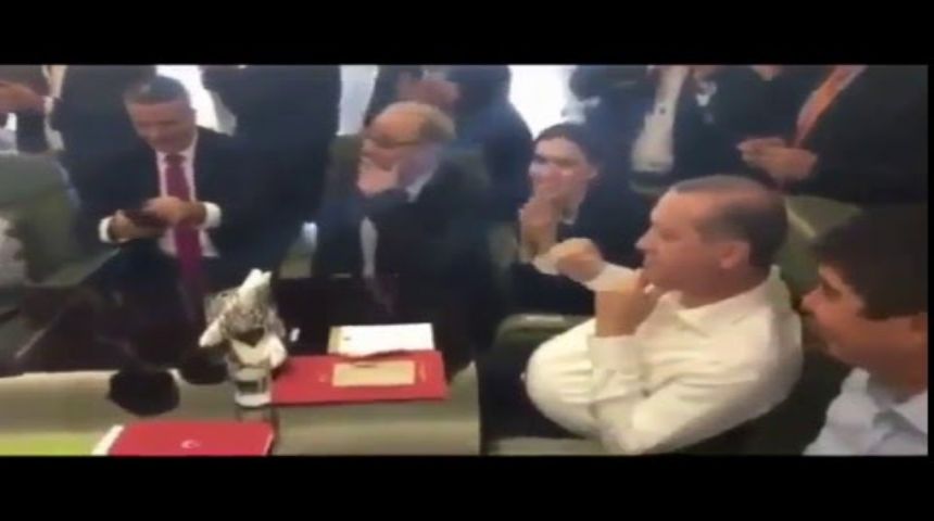 Erdoğan'ın ilginç gol sevinci / Avusturya 1-2 Türkiye Maçı