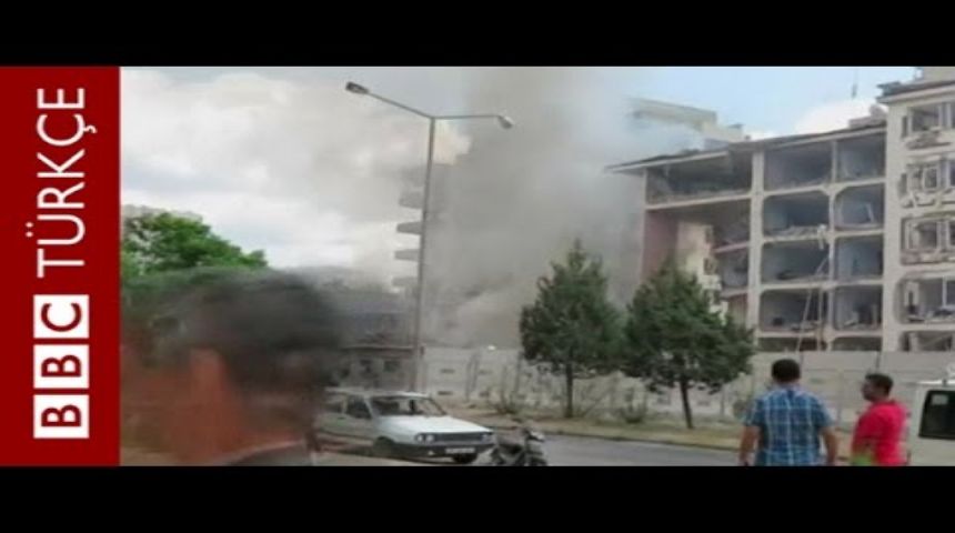 Midyat Emniyet Müdürlüğü'ne bombalı saldırı 