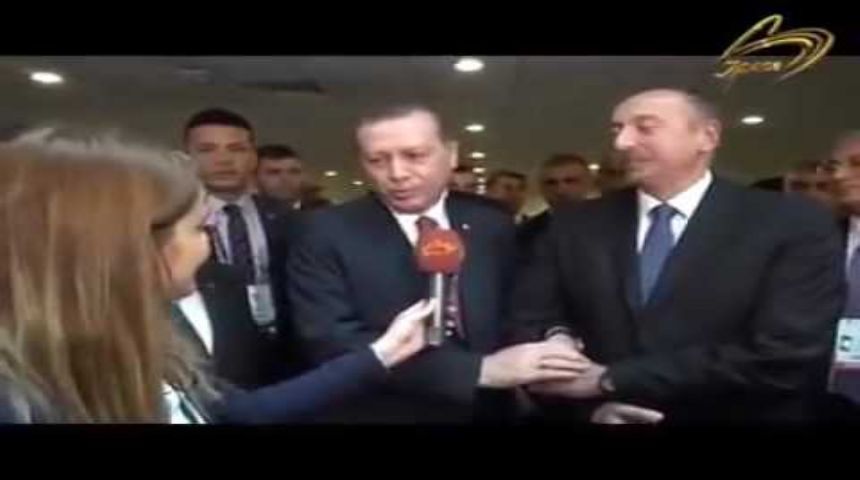 Recep Tayyip Erdoğan ve Aliyev'in Samimi Kardeşlik Sohbeti