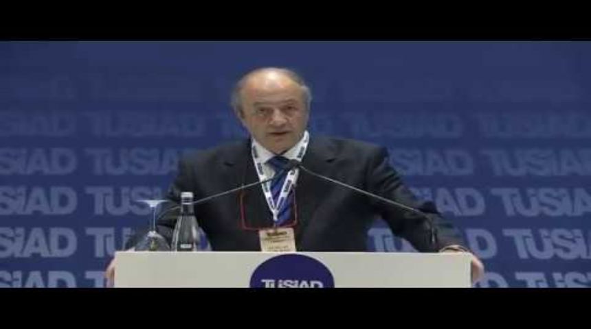 TÜSİAD YİK Başkanı Tuncay Özilhan...