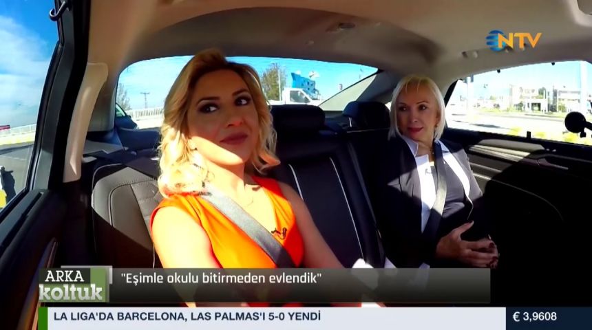 Nurten Öztürk Arka Koltuk'ta 