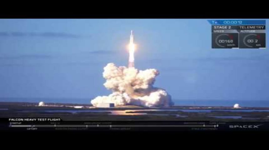 Falcon Heavy böyle fırlatıldı 