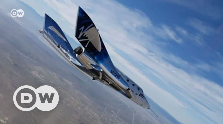 Virgin Galactic yeni uzay gemisini test etti 