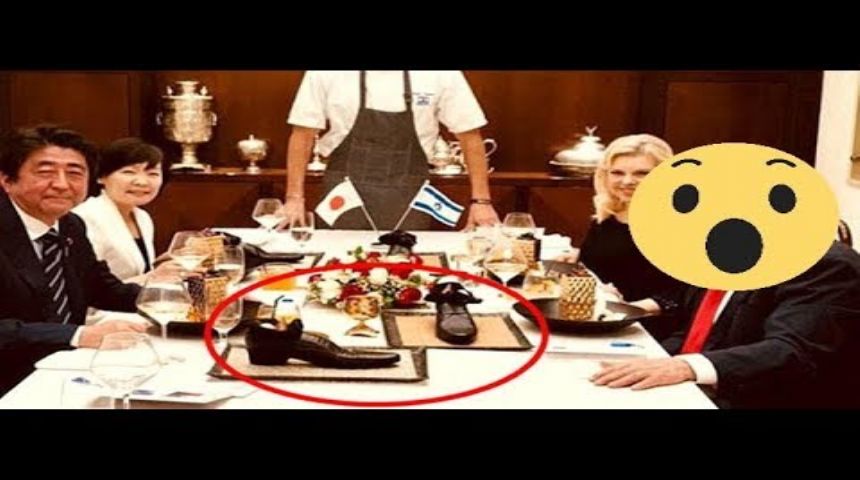 Abe ne yaptın! İsrail'den ayakkabı gafı