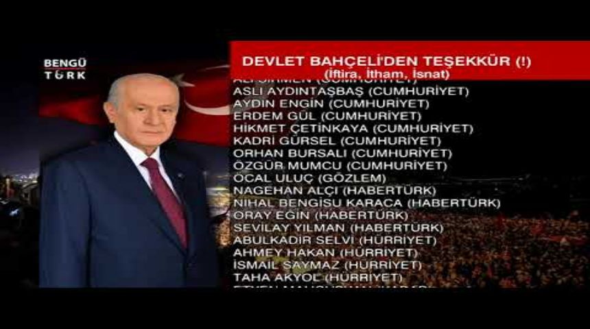 Bahçeli'nin 
