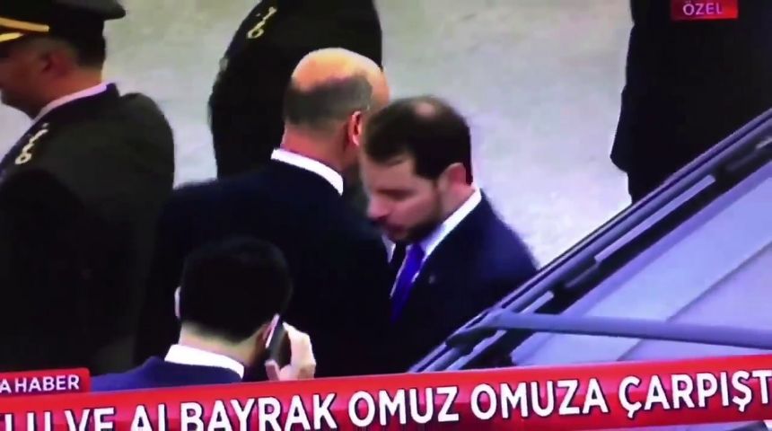 Soylu ve Albayrak omuz omuza çarpıştı