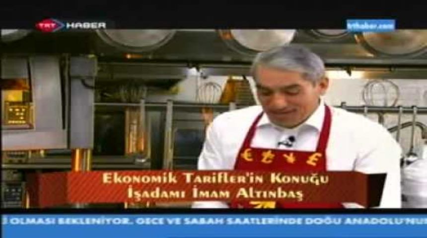 İmam Altınbaş'tan yemek tarifi