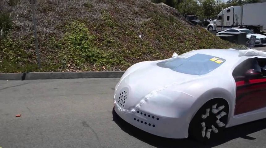 Bugatti Veyron'un sahibine teslim edilişi