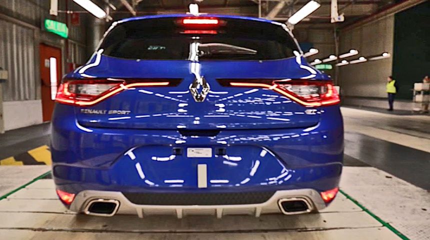Renault Megane 4 nasıl üretiliyor?